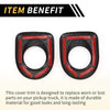 Toyota Tundra Carbon Fiber Rear Door Handle Speaker Covers (2014-2021)
