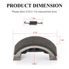 John Deere 750 770 790 2 x Brake shoes w/ Gasket Kit