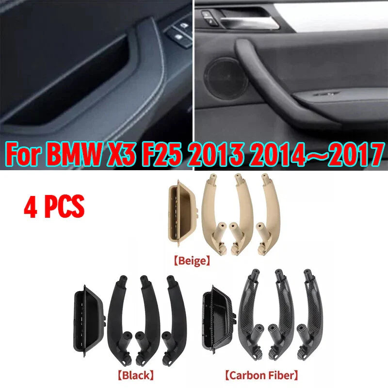BMW X3 F25 Door Handle Inner Panel Pull Trim Set (2013-2017)