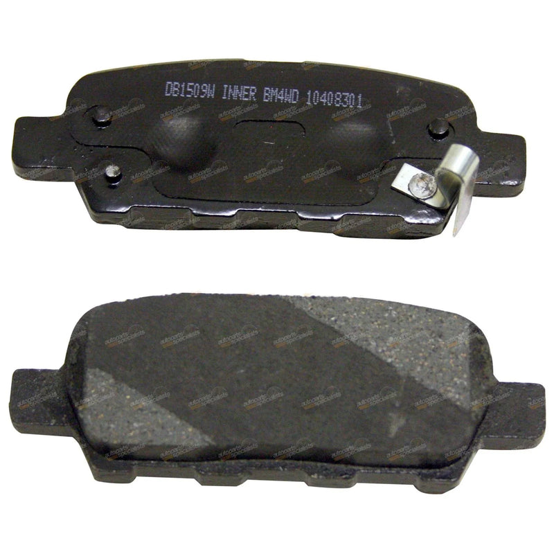 Nissan X-Trail 4WD Rear Disc Brake Pad Set (2001-2014)