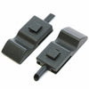 Chevy GMC Yukon Silverado Sierra 2 x Door Lock Knobs Black (2007-2013)