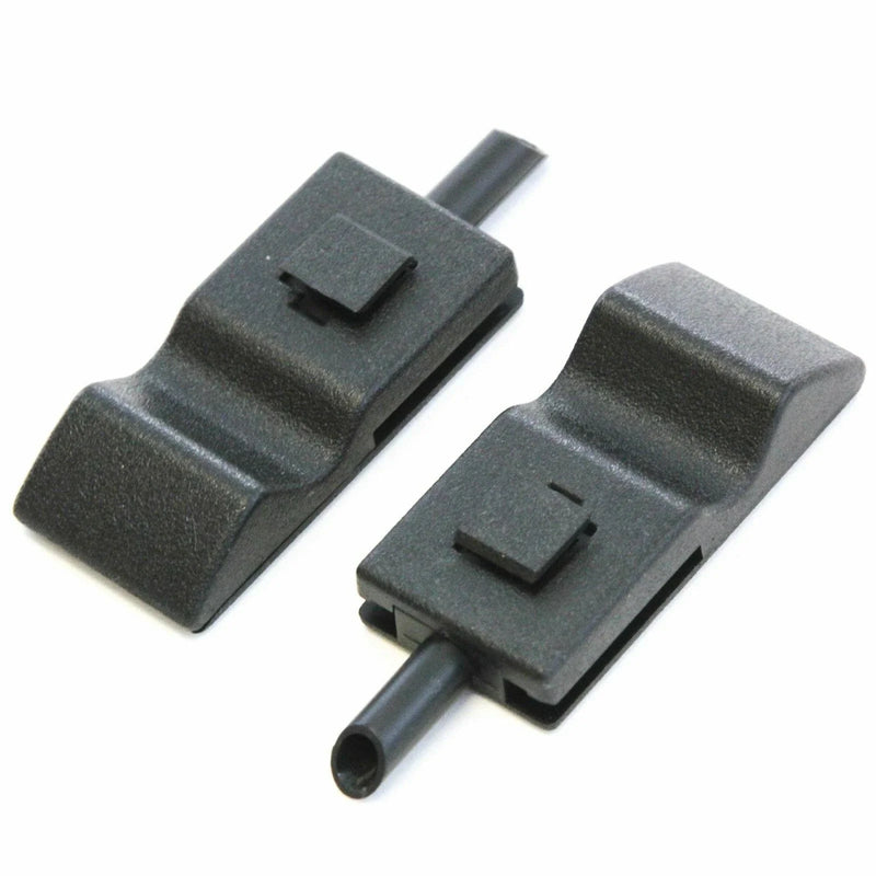 Chevy GMC Yukon Silverado Sierra 2 x Door Lock Knobs Black (2007-2013)