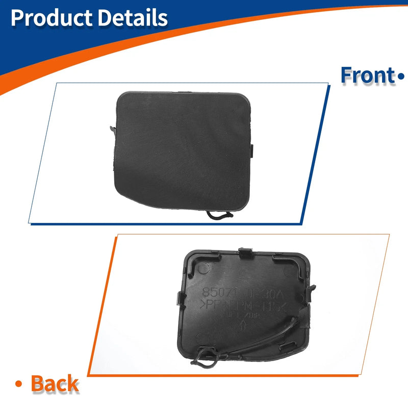 Nissan Qashqai J11 Rear Bumper Tow Hook Cover (2014-2023)