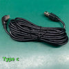 Dashcam Car DVR USB Charging Cable Wire Type-C (Universal)