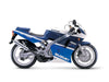 Suzuki RGV250 VJ21 Fork cap & windshield bolts alu noir (1988–90)
