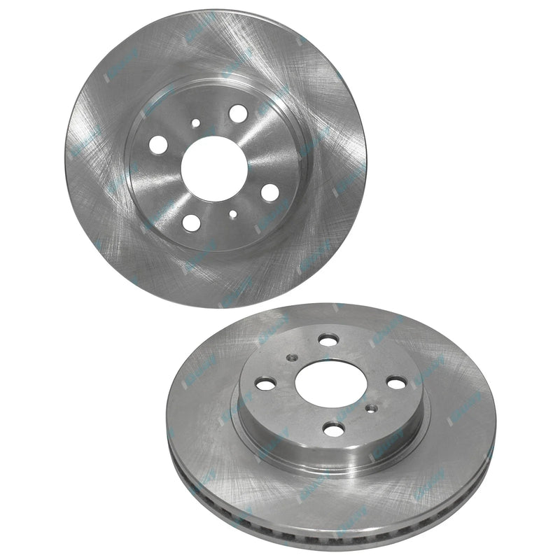 Toyota Prius C NHP10R 1.5L 2012-2017 2 Front Disc Brake Rotors