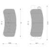 Mitsubishi Outlander 2.4L 3.0L 4wd Rear Disc Brake Pads (2006-2014)