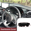 Toyota Raize (2013-2020) Sun Protector Black Red Dashboard Cover Mat