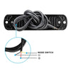 Car Truck Emergency Warning Amber 4 x LED Strobe Flash Lights