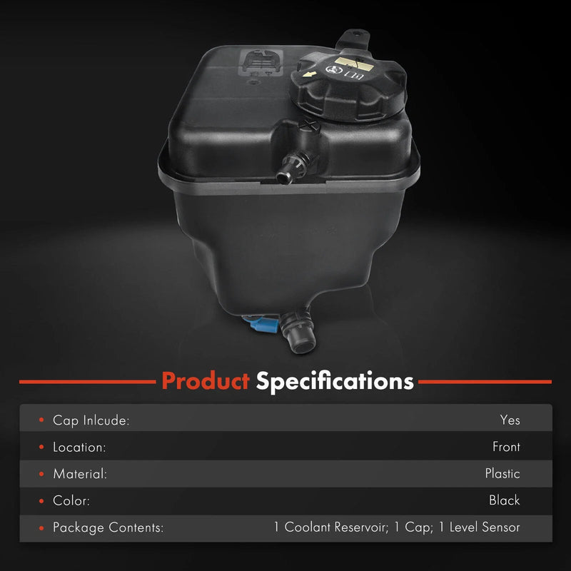 BMW X1 E84 E90 / E92 / E93 335i Engine Coolant Reservoir Tank w/ Cap (2011–2013)