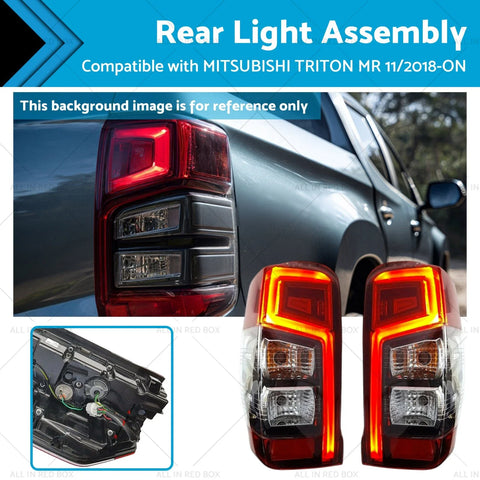MITSUBISHI TRITON MR (2018 - Present) Pair LED Tail Lights