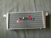 Universal Intercooler 300x600x70mm + 3" Aluminum Piping + Blue Hose Kit