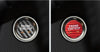 Cadillac XTS 1 x Red Carbon Fiber Engine Start Stop Button Trim (2013-2019)
