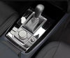 Mazda CX-30 Black Metal Brushed Gear Shift Panel Bezel Trim (2020–2024)