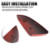 Honda Civic 2016-2020 Red Wing Mirror Cap Cover (2016-2020)