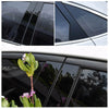 Honda CR-V 6 x Black Window Trim Covers (2007-2011)