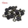 Motorbike Motorcycle 10pcs Exhaust Pipe Protective Cover Gaskets Screws