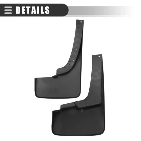 Ford Ranger Car Mud Flaps Splash Guards  Black (2019-2022)