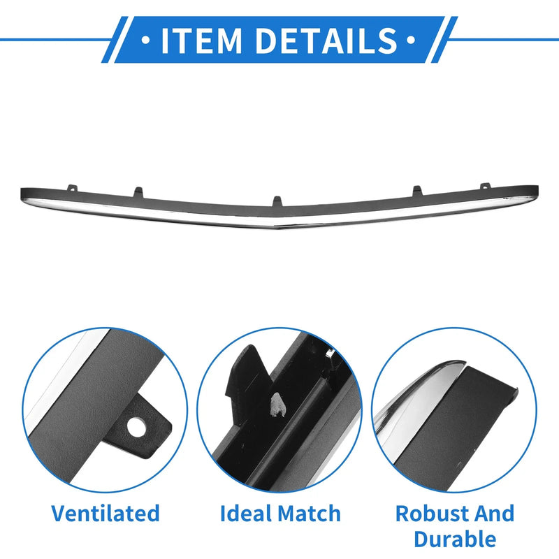 Mercedes-Benz W222 / S Front Lower Center Bumper Grille Trim (2014-2017)