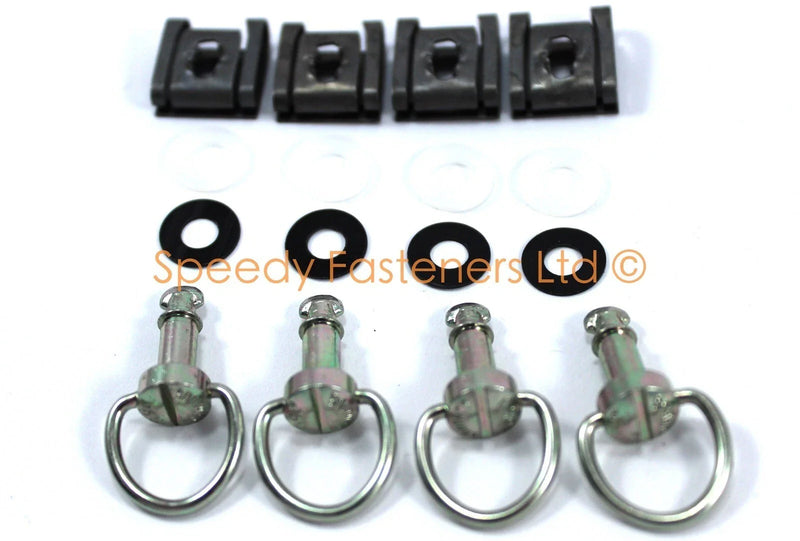 Suzuki Hayab Dzus Quick Release Bolts / Rear Hump Storage (2008–2021)