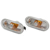 Ford Mondeo Clear Front Fender Side Marker Indicator Lights (2002–2005)