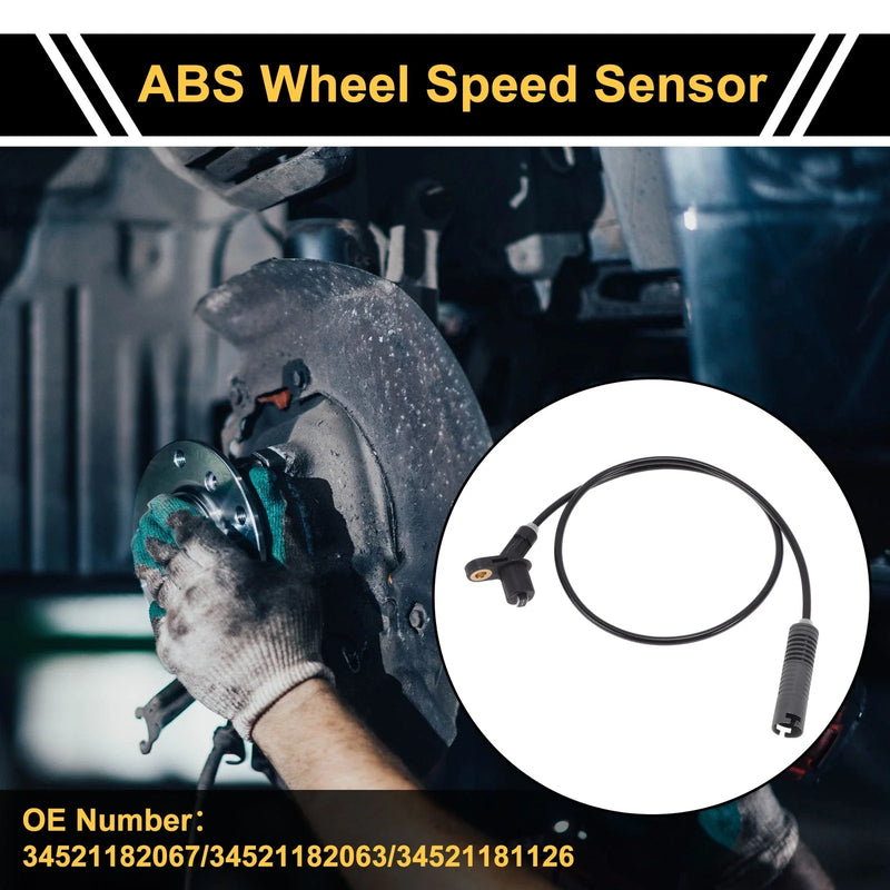 BMW E36 Left Rear Right Rear ABS Wheel Speed Sensor (1990 - 1999)