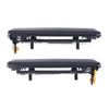 Nissan Navara (1986-1997) Black Front Left & Right Outer Door Handle Set of 2