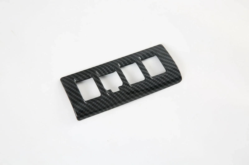 Subaru Outback Carbon Fiber Headlight Switch Button Cover Trim (2021-2022)