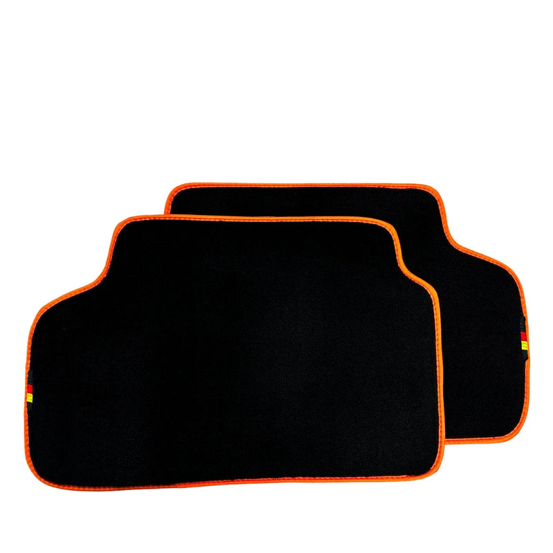 BMW 5 Series E34 Sedan Black Floor Mats (1988-1996)