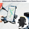 Handlebar Mount 4.7-7.2 Phones Black Yellow Motorcycle Phone Mount Holder