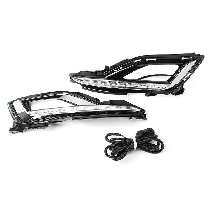 Hyundai Sonata 1 Pair LED Fog Lamp Bezel (2015-2016)