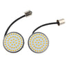 Harley Davidson Motorcycle 1156 Amber LED Turn Signal Inserts