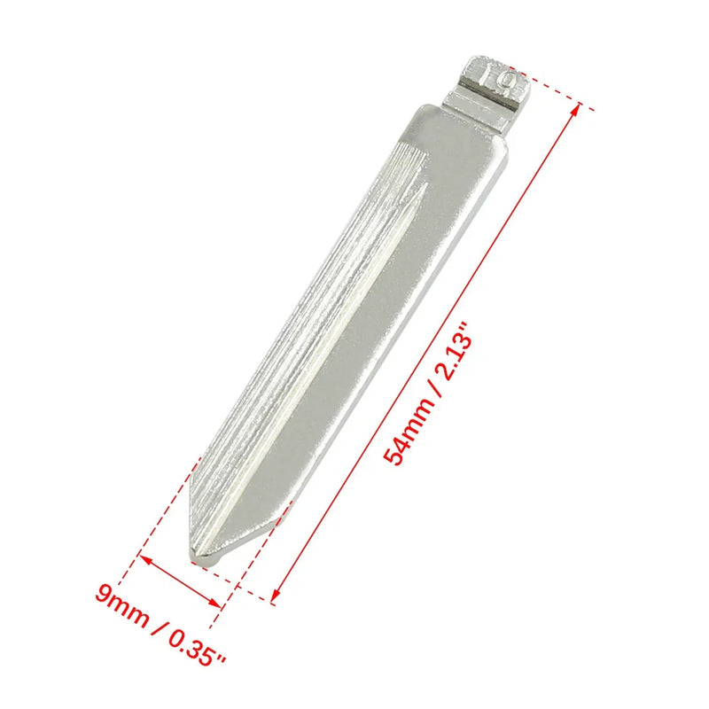 Ford Mercury 2 x Metal Car Flip Remote Key Blank Blade