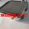 HILUX LN85 LN86 2.8L Diesel 3 Row Aluminum Radiator & Shroud (1988-1995)