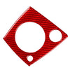 Alfa Romeo 159 Brera Spider Carbon Fiber Red Gear Shift Panel Cover Trim
