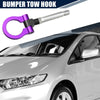 Honda Fit Purple Round Front Rear Bumper Trailer Ring Eye Towing (2010-2014)