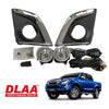 Isuzu D-Max 2016-2020 Chrome Cover H16 19W Fog Lamp Spot Light Kit