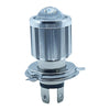 Motorcycle Headlight LED H4 BA20D 360 Degree Beam