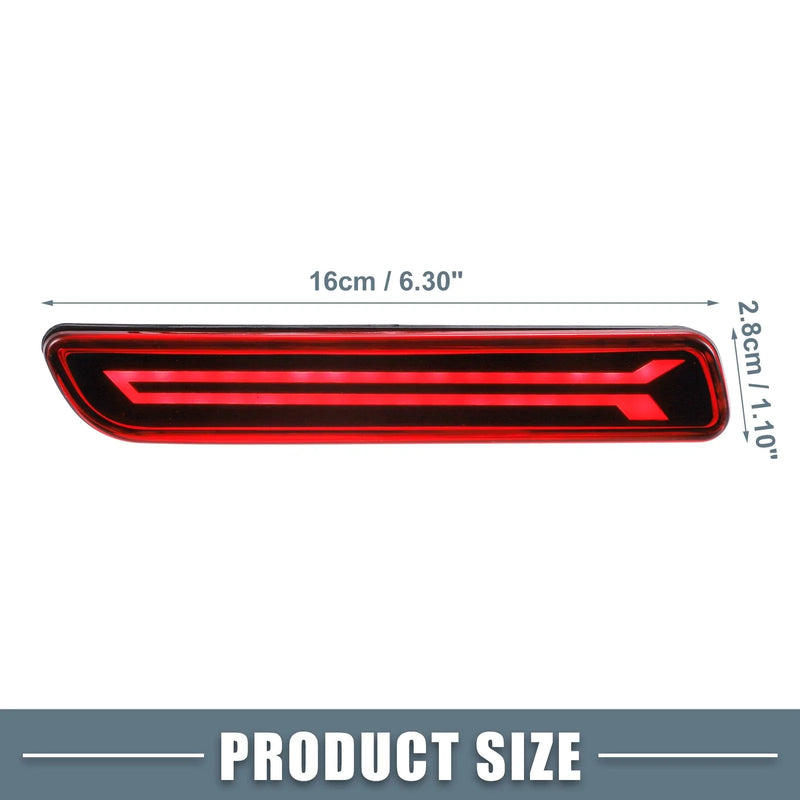 Suzuki Vitara LED Rear Bumper Fog Brake Light Red Lens (1998-2005)