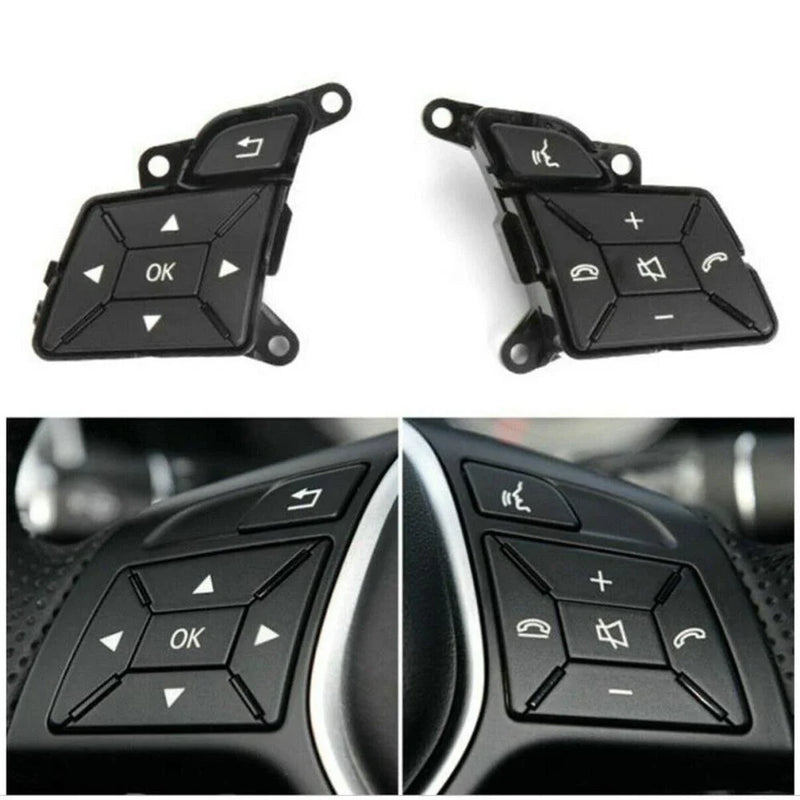 Benz W204 X204 W212 2 x Steering Control Button (2007-2016)