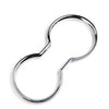 Replacement Cup Holder Trim Silver Water ABS Center Chrome Cover (2011–2018)