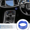 Dodge Air Conditioner Knob Ring Covers & Engine Start Button Cover Set