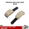 Window Cab Lock Latch 2 PCS Fits Toyota Hilux Tiger D4D LN147 Pickup 1998-04 D05