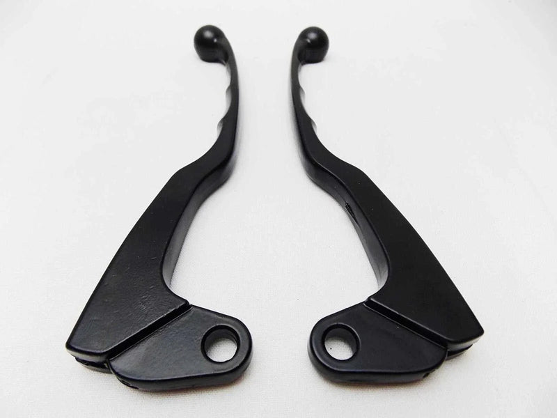Yamaha TT500 Black Forseti Front Brake & Clutch Lever Set (1976-1981)
