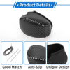 Infiniti QX50 (2019-2024) Black Carbon Fiber Grey Gear Shift Knob Cover