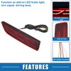 Honda CR-V Rear Bumper Reflector LED Lights (2017-2023)