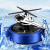 Rotating Airplane Ornament Car Air Purifier Diffuser with Solar Panel