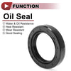 Make Model Rotary Shaft Seal / 38x55x10mm / Oil Seal Nitrile 70D Rubber