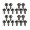20 x Car Bumper Mud Flaps Inner Fender Trim Panel Wheel Well Bolts