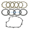 Kawasaki ER250 Z250 ER300 Z300 Clutch Friction Steel Plates Gasket (15-17)